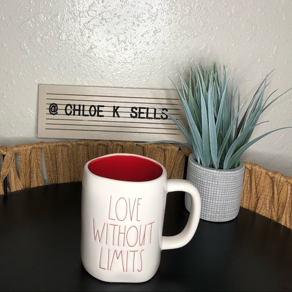 Rae Dunn Love Without Limits Mug. - Picture 1 of 5